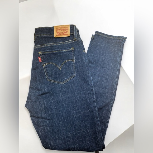 Levi's Blue Skinny Jeans - Picture 1 of 4